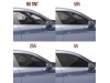 Vicrez Window Tint Pre-Cut Front Roll-up, Driver Side vwt10404 | Ford Mustang Convertible 2010-2014