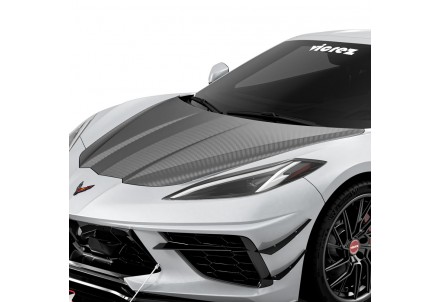 Vicrez Hood Wrap Vinyl vz102260 | Corvette C8 2020-2023