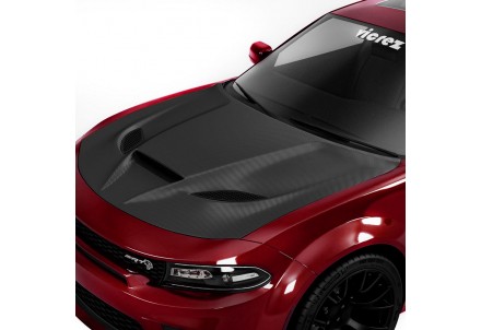 Vicrez Hood Wrap Vinyl vz102264 | Dodge Charger 2011-2023