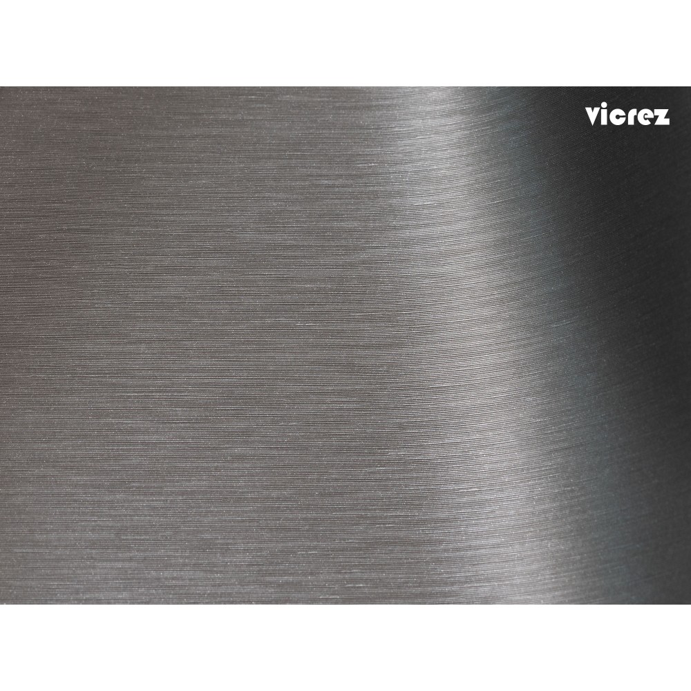 Vicrez Vinyl Car Wrap Film vzv10175 Brushed Grey Aluminum 5ft x 60ft (Full Roll)