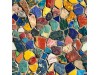 Vicrez Vinyl Decor vzv10953 Colorful Terrazzo 5ft x 59ft (Full Roll)