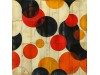 Vicrez Vinyl Decor vzv10965 Mid-Century Orange 5ft x 59ft (Full Roll)