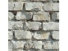 Vicrez Vinyl Decor vzv10975 Whitewashed Brick 5ft x 59ft (Full Roll)