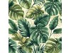 Vicrez Vinyl Decor vzv10993 Tropical Leaves 5ft x 59ft (Full Roll)