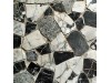 Vicrez Vinyl Decor vzv10998 Monochrome Aesthetic Terrazzo 5ft x 59ft (Full Roll)