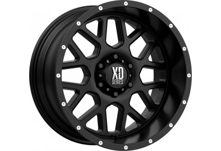 XD XD820 GRENADE Satin Black Wheel 18" x 8" | Jeep Wrangler 2018-2023