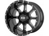 XD XD838 MAMMOTH Gloss Black Milled Wheel (22