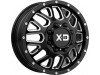 XD XD843 GRENADE DUALLY Gloss Black Milled - Front Wheel (17