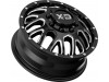 XD XD843 GRENADE DUALLY Gloss Black Milled - Front Wheel (20