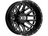 XD XD843 GRENADE DUALLY Gloss Black Milled - Rear Wheel (17