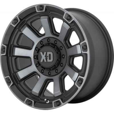 XD XD852 GAUNTLET Satin Black With Gray Tint Wheel (17