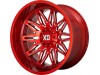 XD XD859 GUNNER Candy Red Milled Wheel (22