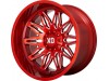 XD XD859 GUNNER Candy Red Milled Wheel (20