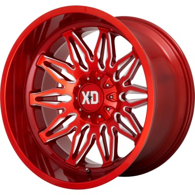 XD XD859 GUNNER Candy Red Milled Wheel (20