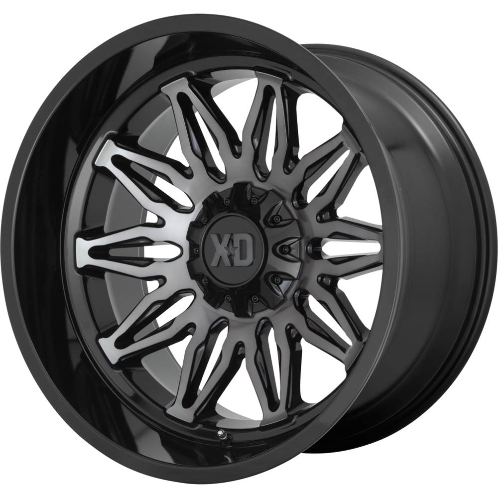 XD XD859 GUNNER Gloss Black Machined With Gray Tint Wheel (22