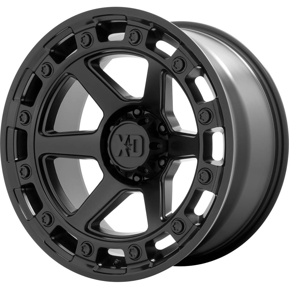 XD XD862 RAID Satin Black Wheel (20