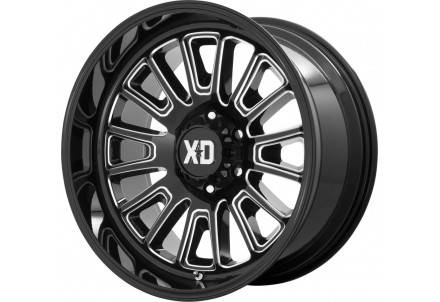 XD XD864 ROVER Gloss Black Milled Wheel 20" x 9" | Chevrolet Tahoe 2021-2023