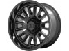 XD XD864 ROVER Satin Black With Gloss Black Lip Wheel (22