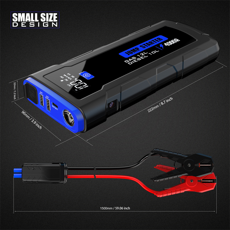 Vicrez Voltz portable jump starter