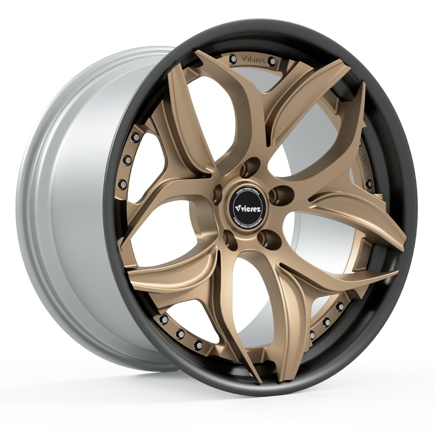 Vicrez VBF7 3-Piece Forged Wheel