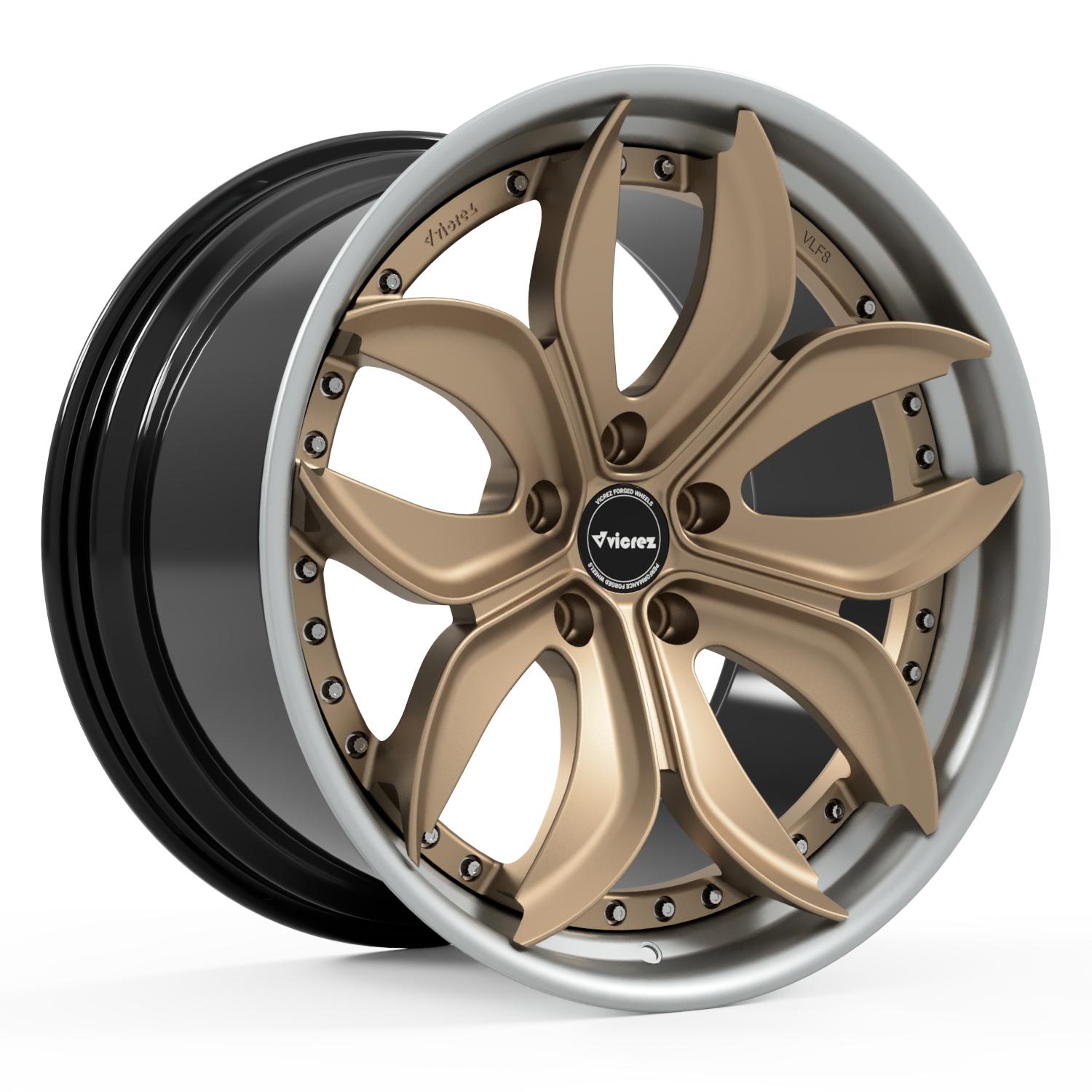 Vicrez VLF8 3-Piece Forged Wheel